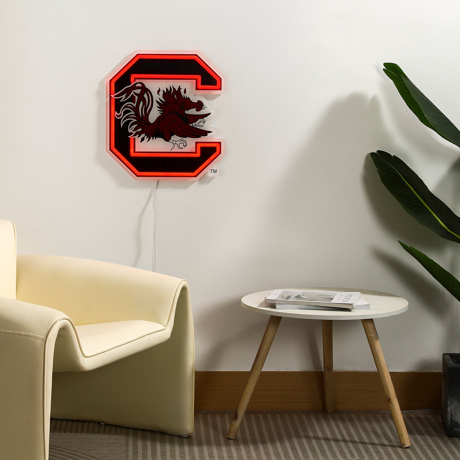 South Carolina Gamecocks LED Neon Sign - Saturday Neon