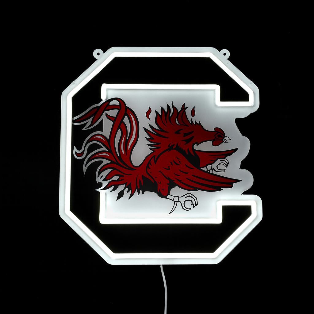 South Carolina Gamecocks LED Neon Sign - Saturday Neon