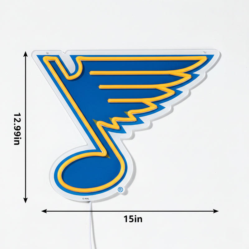 St. Louis Blues LED Neon Sign - Saturday Neon