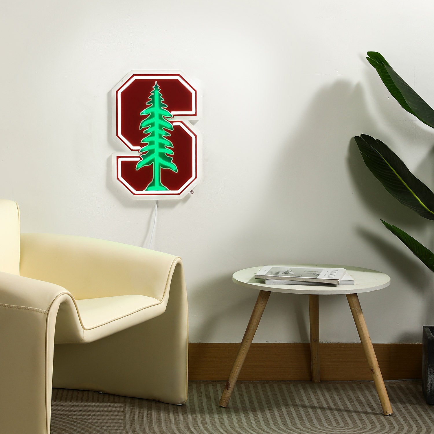 Stanford Cardinal LED Neon Sign - Saturday Neon
