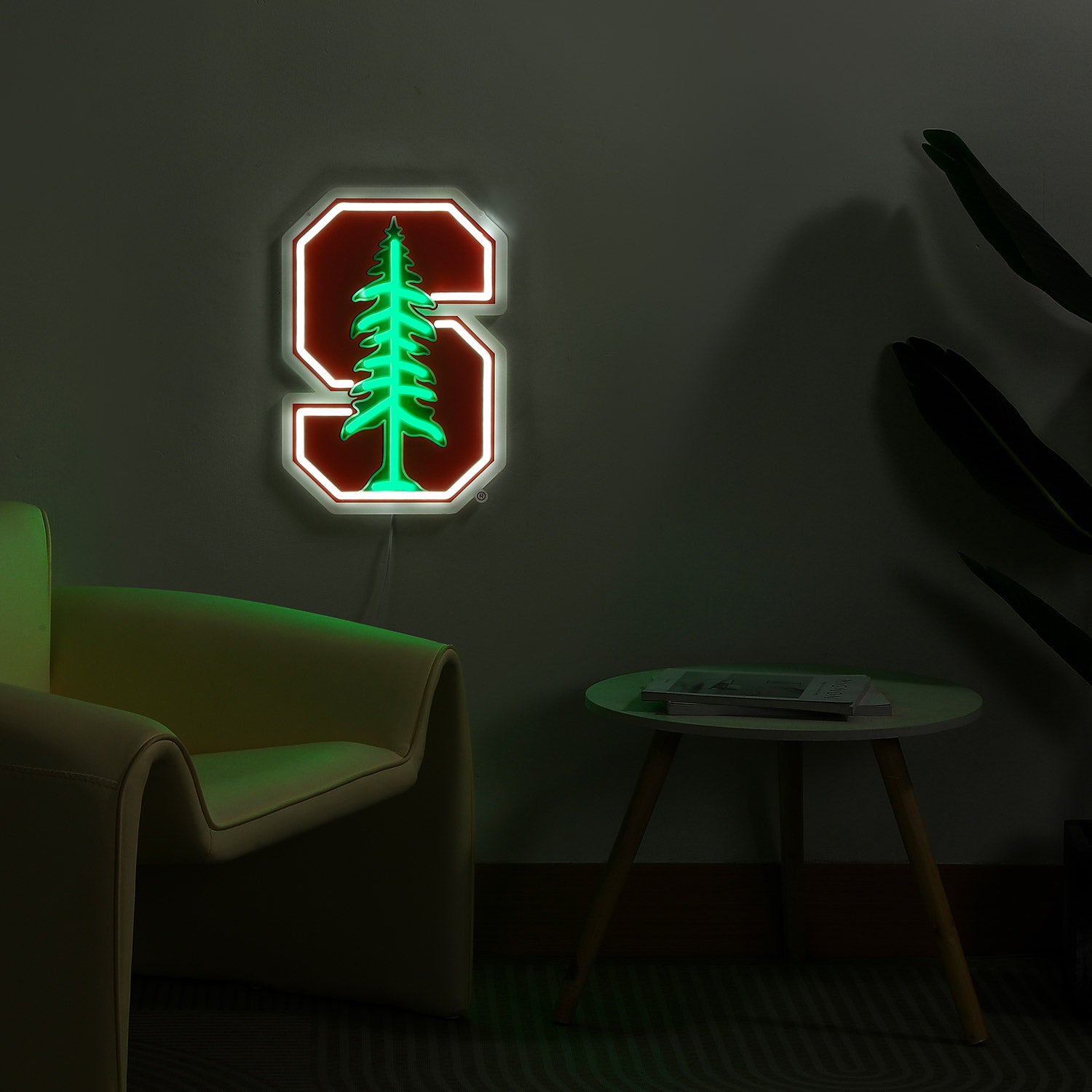 Stanford Cardinal LED Neon Sign - Saturday Neon