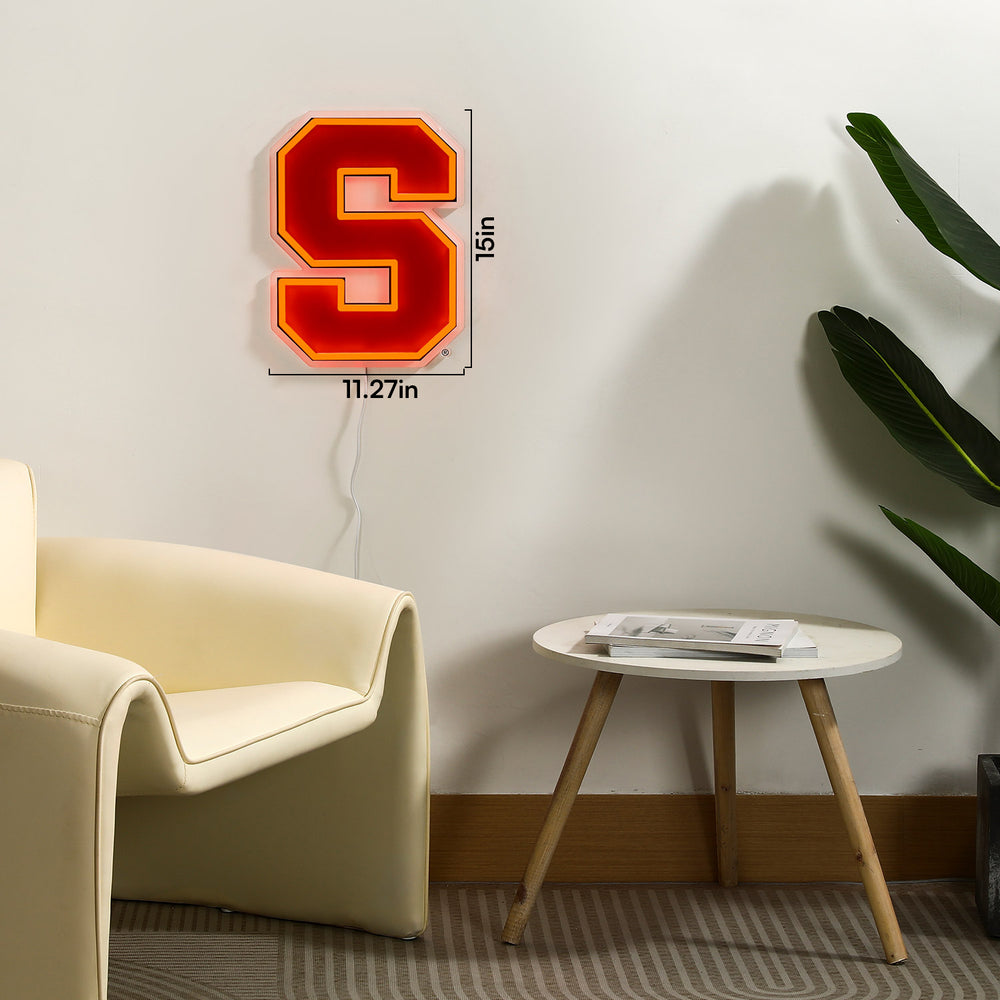 Syracuse Orange LED Neon Sign - Saturday Neon