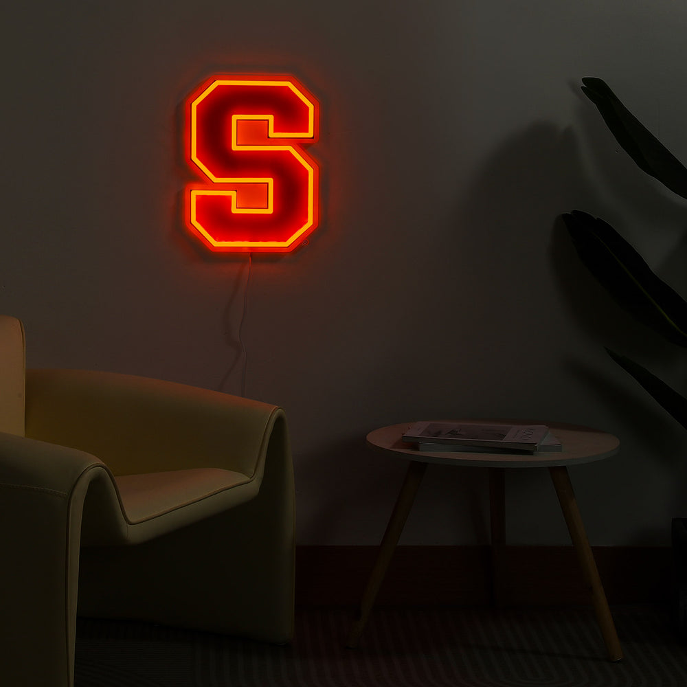 Syracuse Orange LED Neon Sign - Saturday Neon