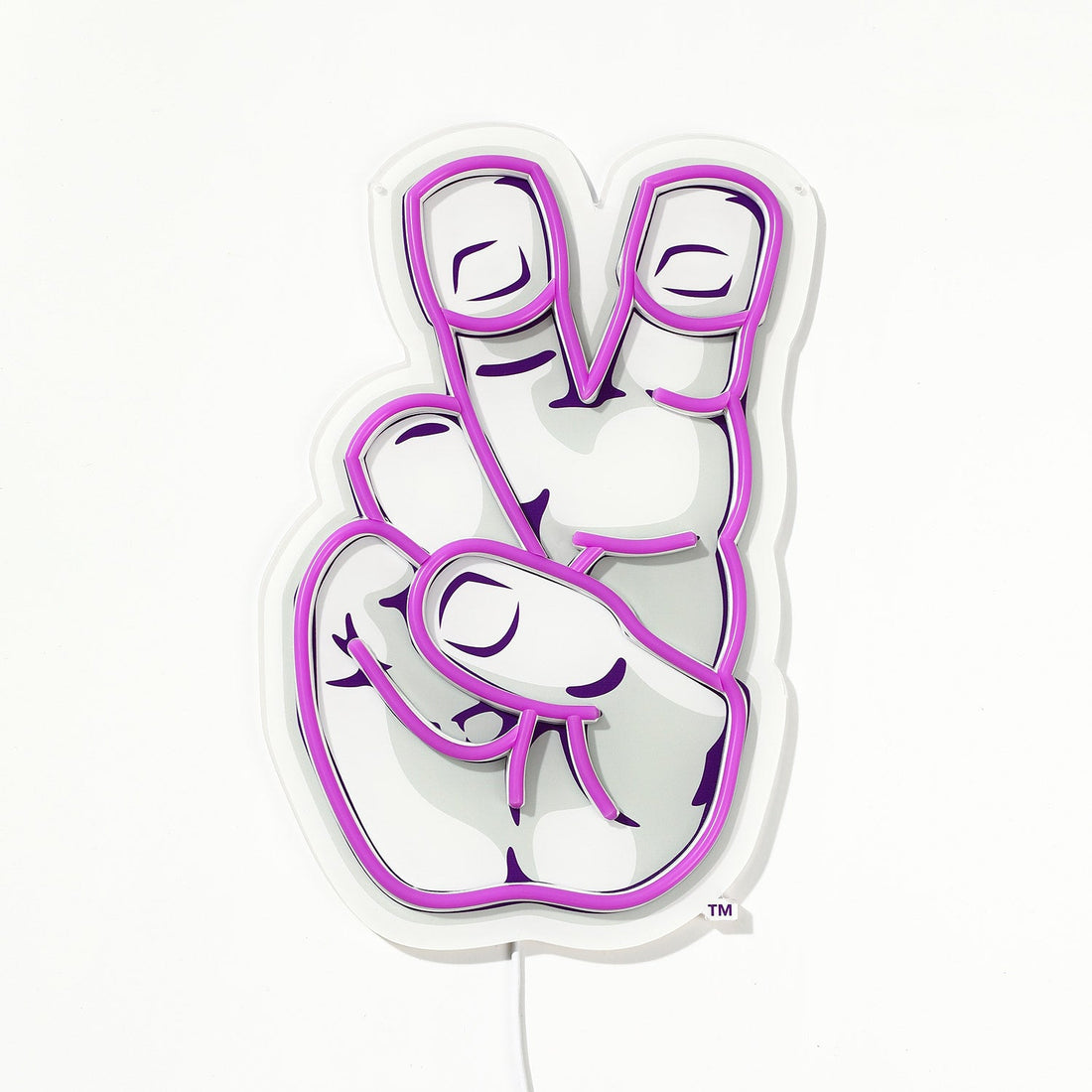TCU Horned Frogs Hand Logo LED Neon Sign - Saturday Neon