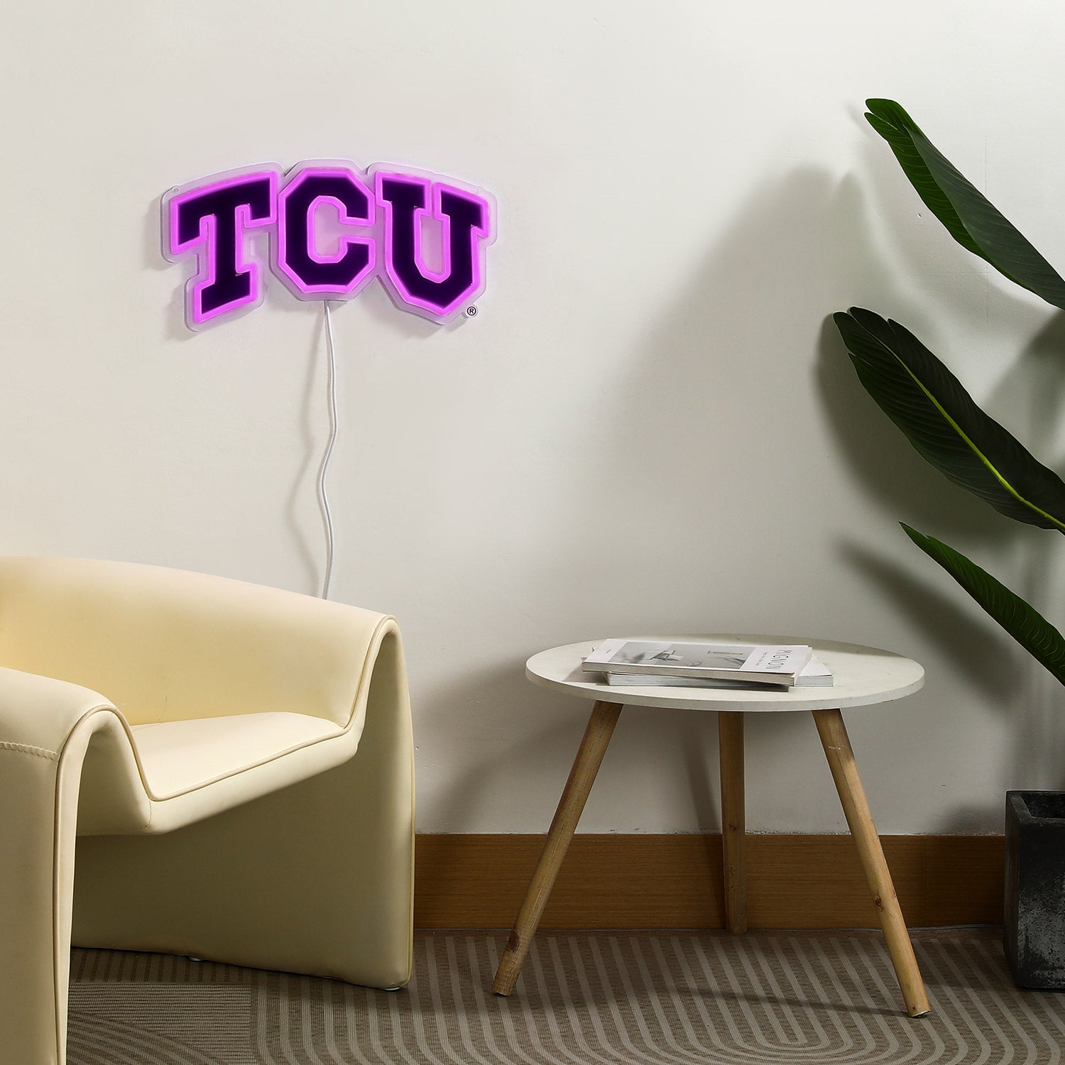 TCU Horned Frogs LED Neon Sign - Saturday Neon
