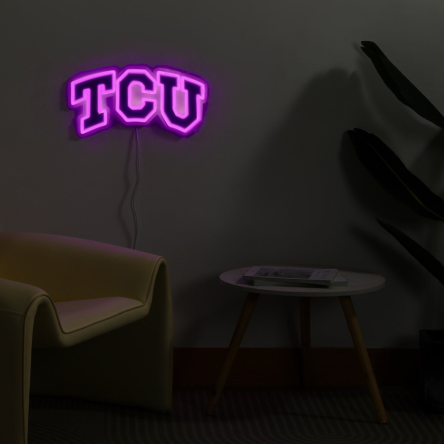 TCU Horned Frogs LED Neon Sign - Saturday Neon