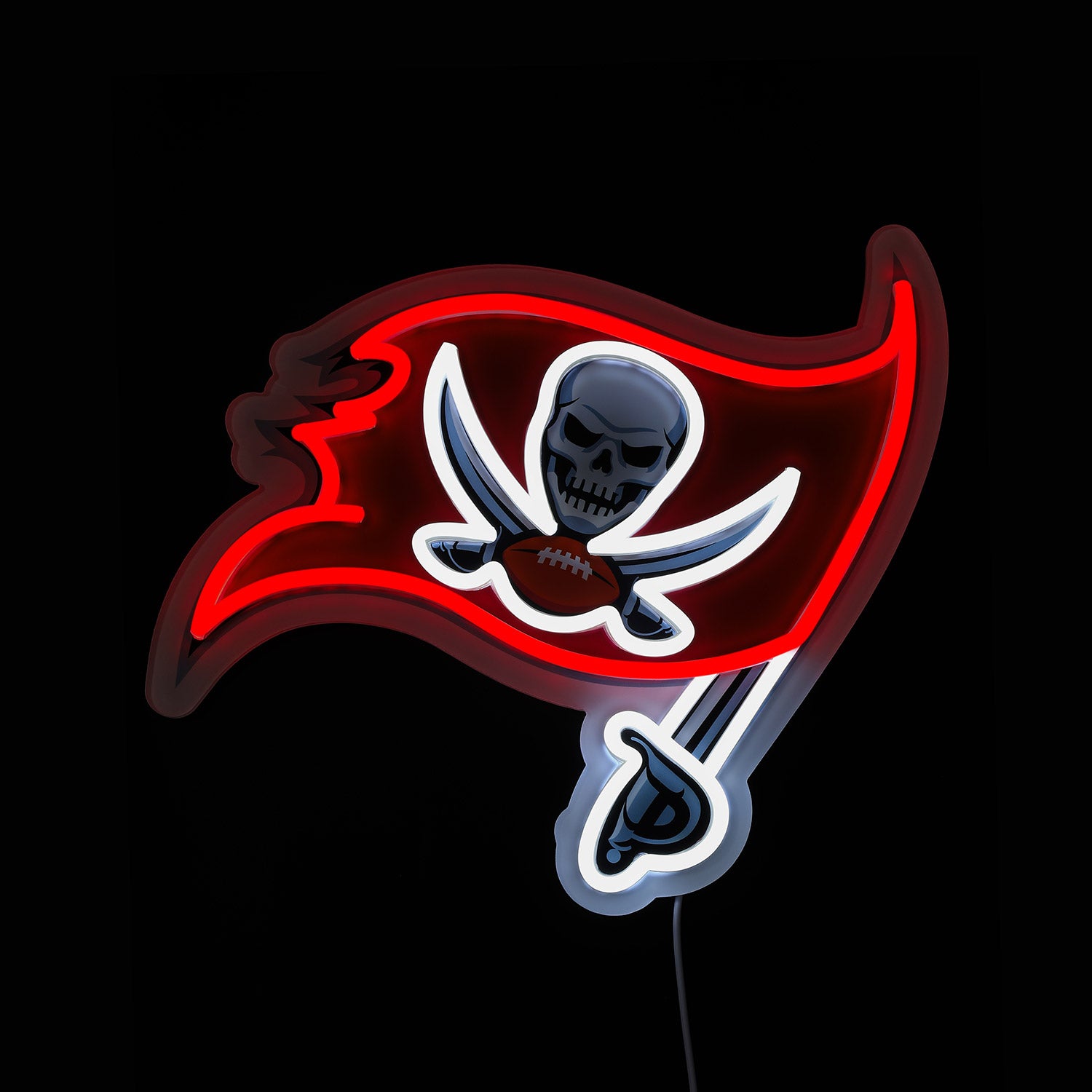 Buccaneers Sign Tampa Bay Buccaneers Logo LED Neon Sign | Saturday Neon