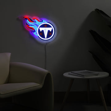 Tennessee Titans LED Neon Sign - Saturday Neon
