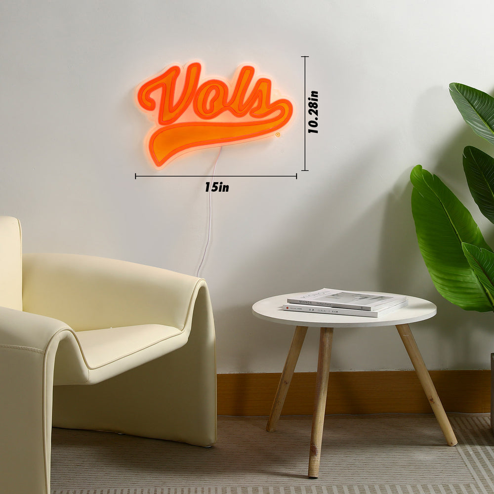 Tennessee Vols Logo LED Neon Sign - Saturday Neon
