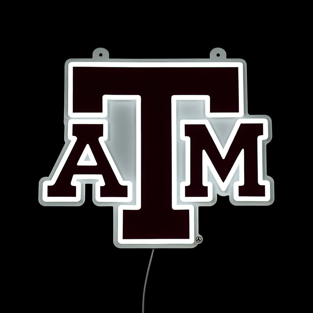 Texas A&M Aggies LED Neon Sign - Saturday Neon