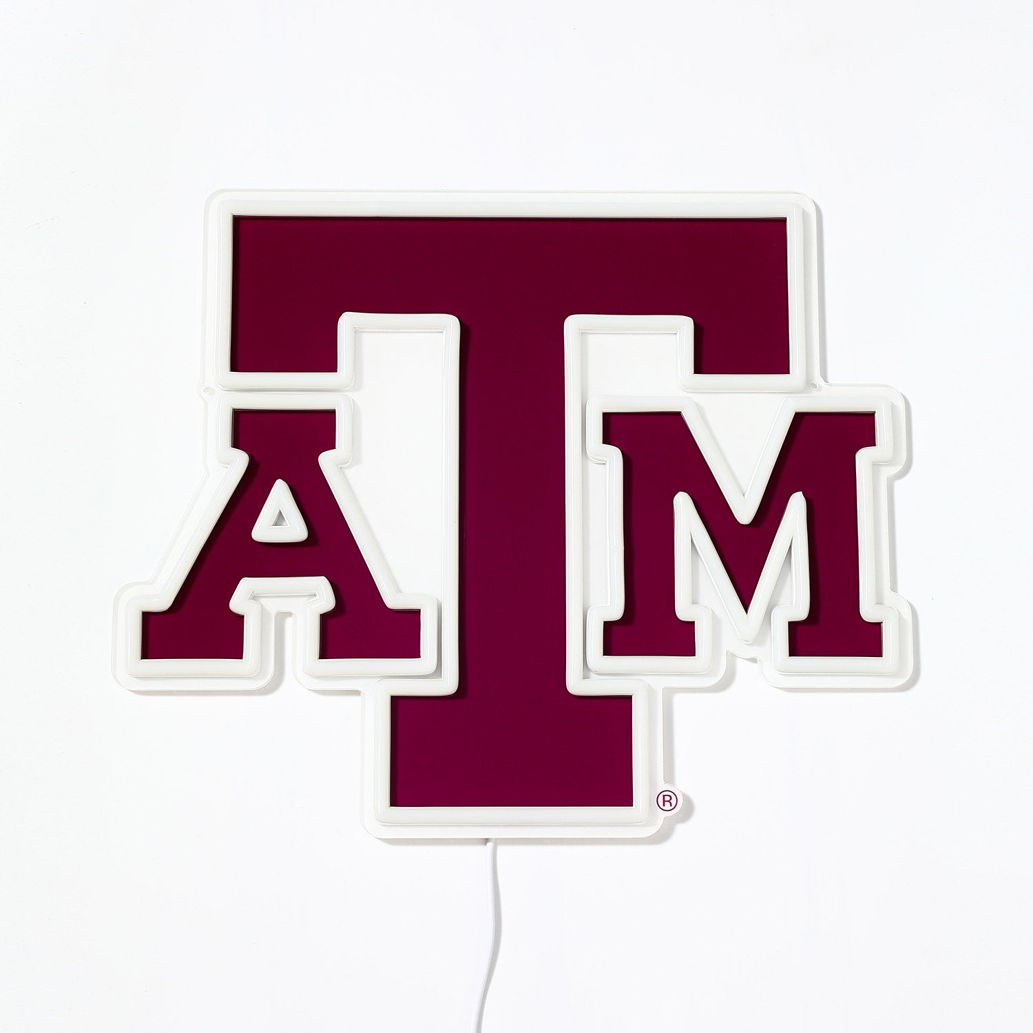 Texas A&M Aggies LED Neon Sign - Saturday Neon