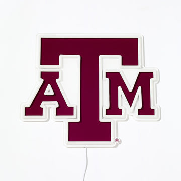 Texas A&M Aggies LED Neon Sign - Saturday Neon