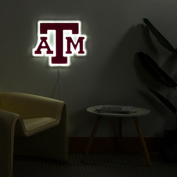 Texas A&M Aggies LED Neon Sign - Saturday Neon