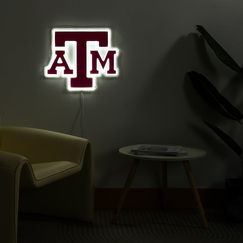 Texas A&M Aggies LED Neon Sign - Saturday Neon