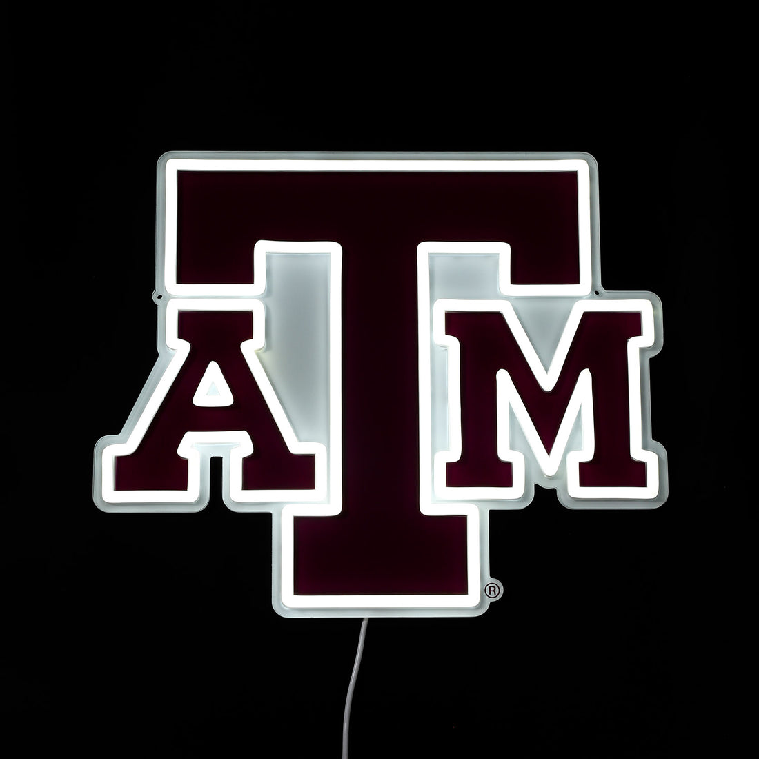 Texas A&M Aggies LED Neon Sign - Saturday Neon
