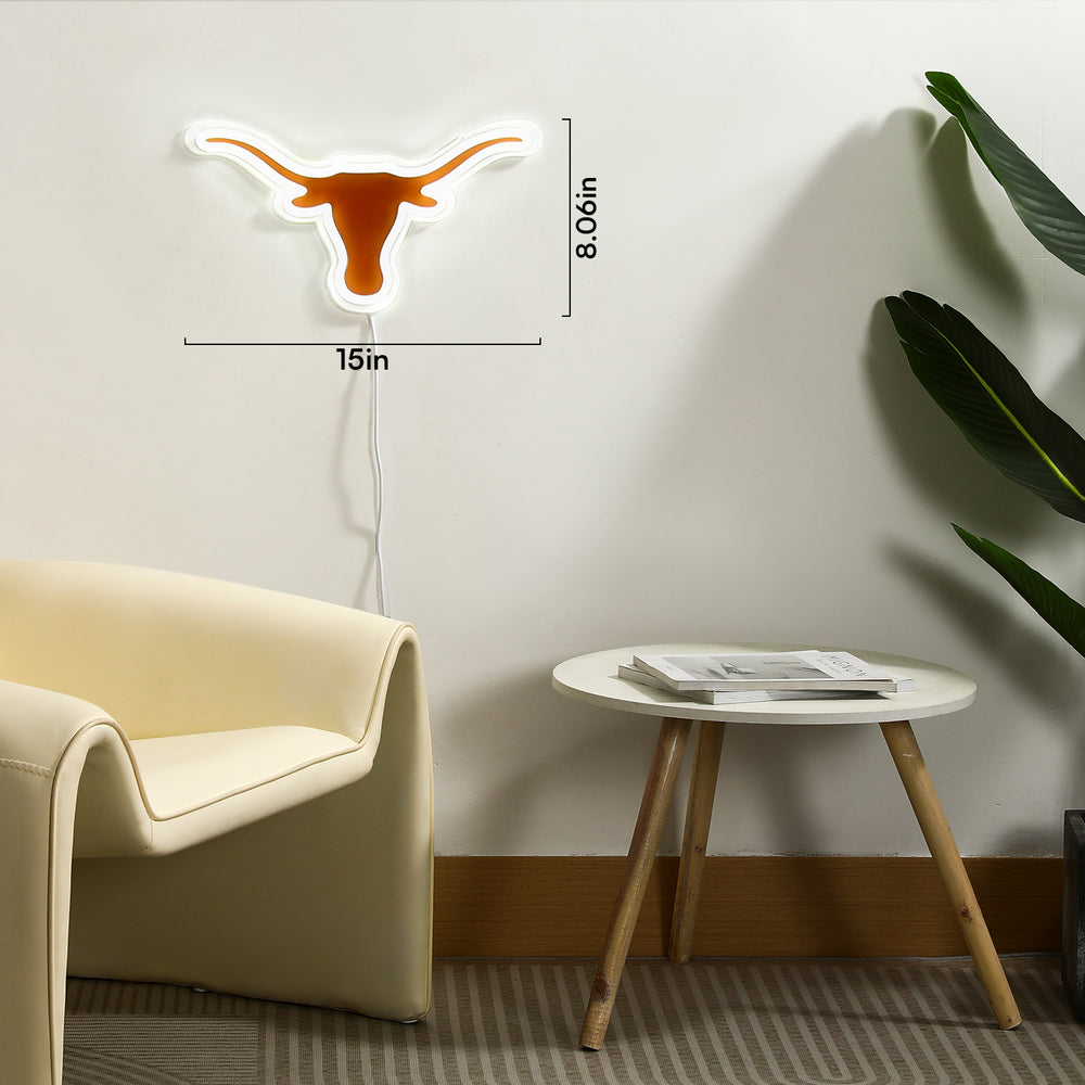 Texas Longhorns LED Neon Sign - Saturday Neon