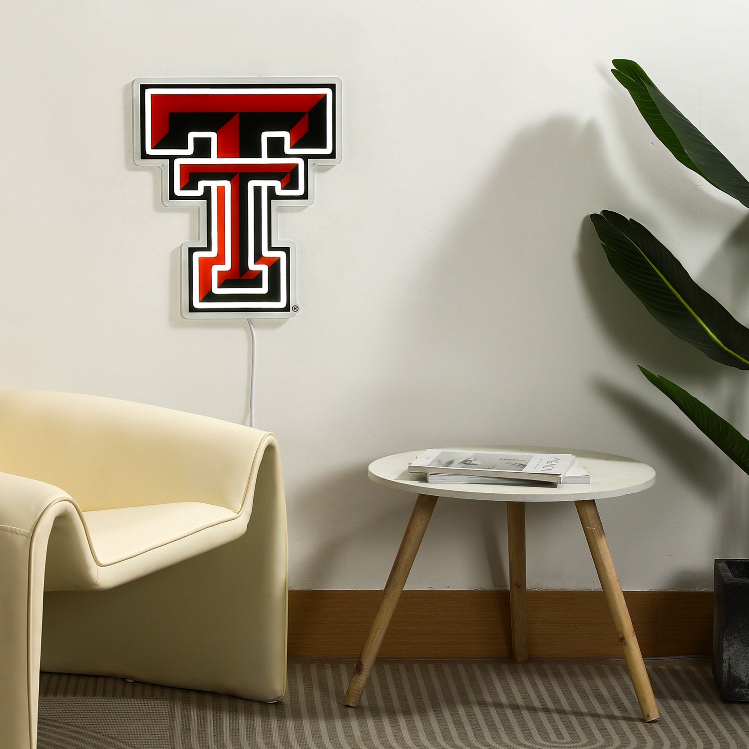Texas Tech Red Raiders LED Neon Sign - Saturday Neon