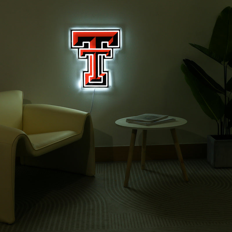 Texas Tech Red Raiders LED Neon Sign - Saturday Neon