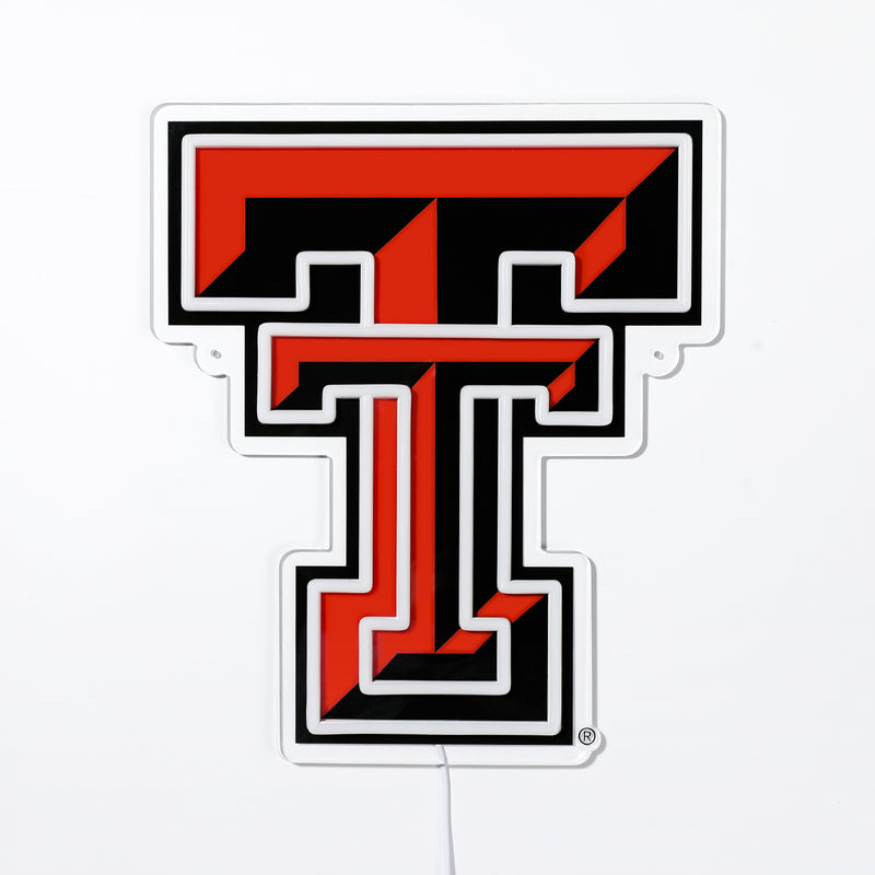 Texas Tech Red Raiders LED Neon Sign - Saturday Neon