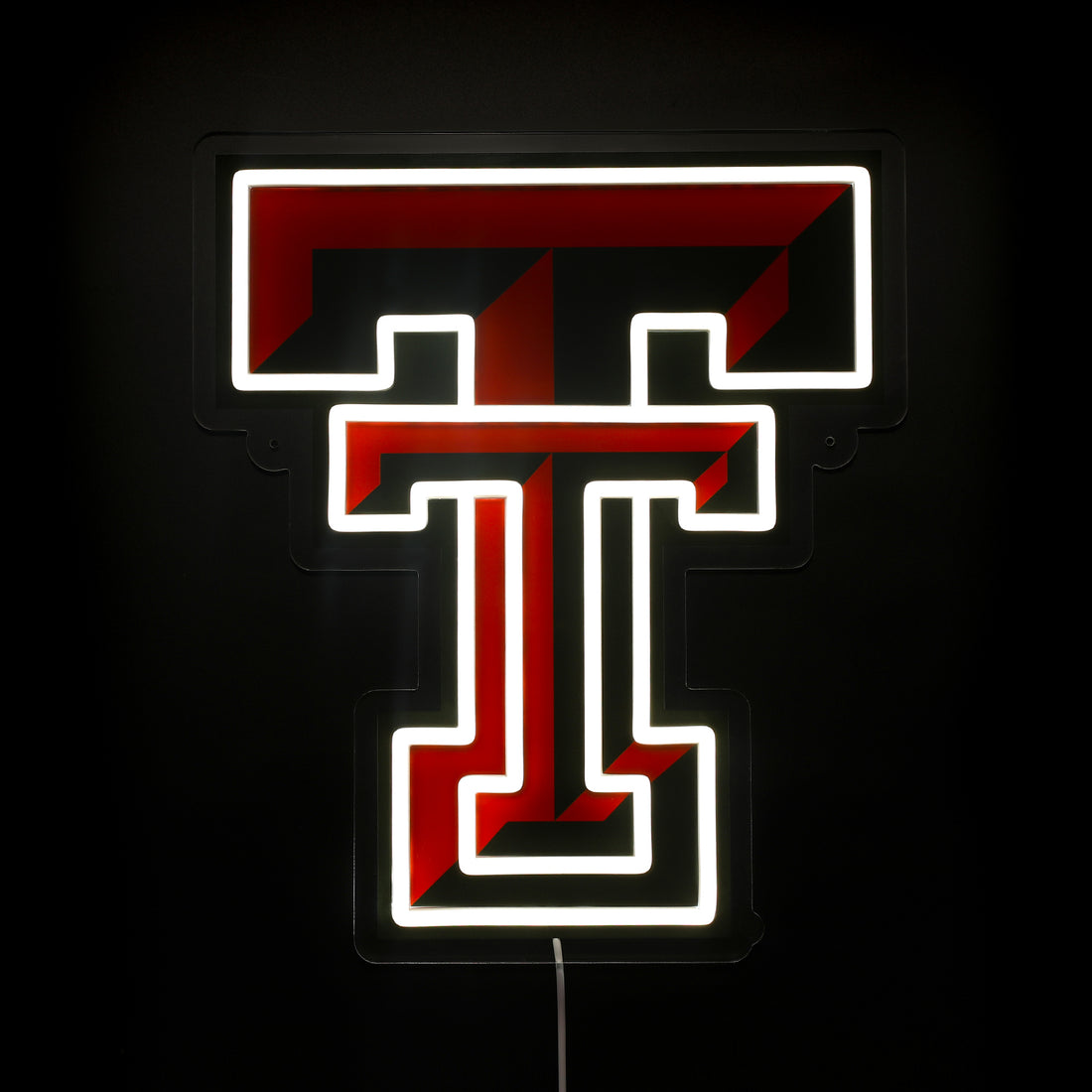 Blemished Texas Tech Red Raiders Sign - Saturday Neon