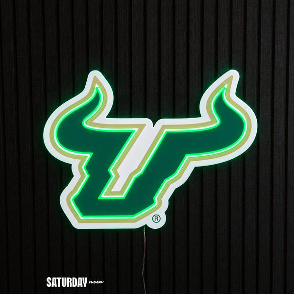 USF Bulls LED Neon Sign - Max (32" x 26.05")
