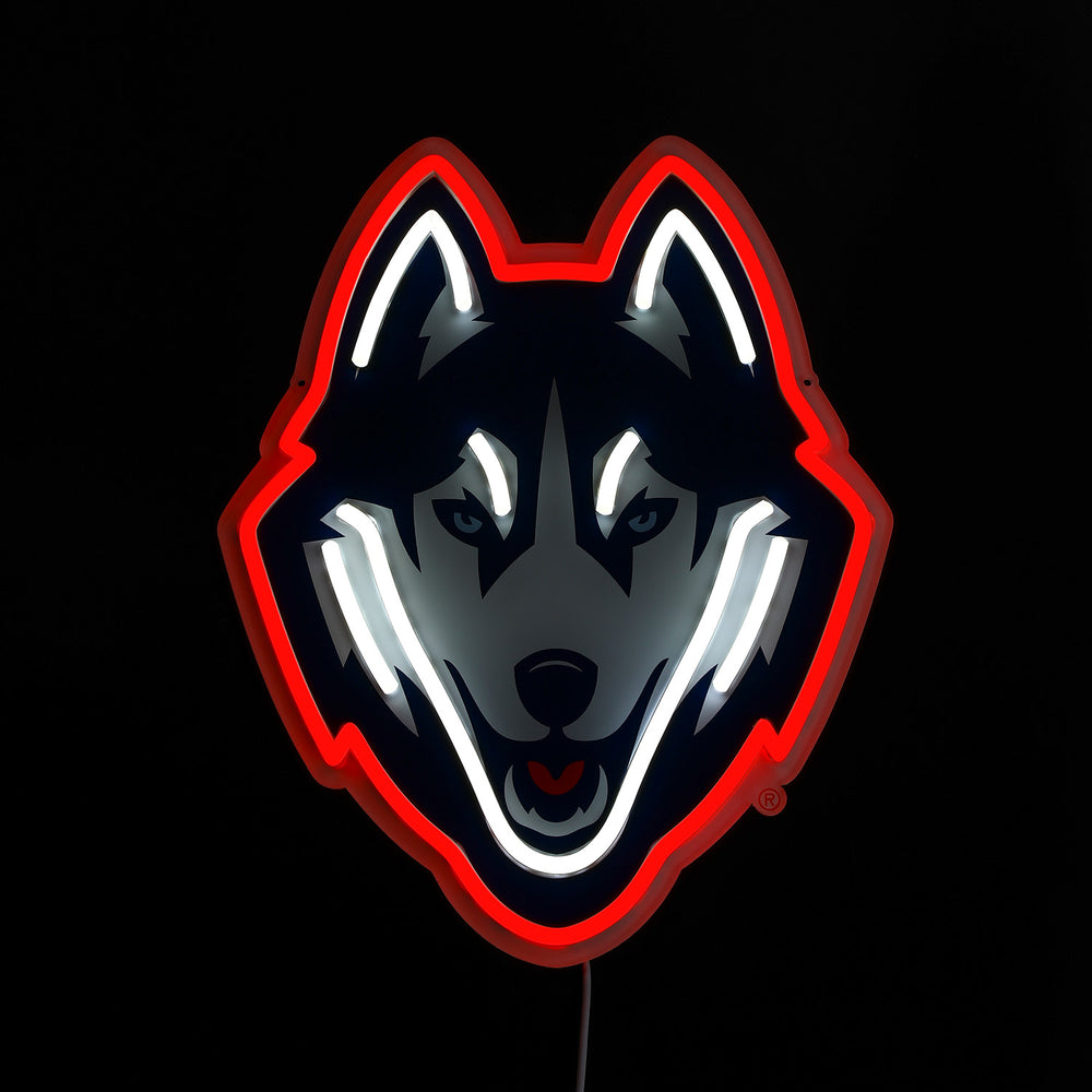 UConn Huskies LED Neon Sign - Saturday Neon