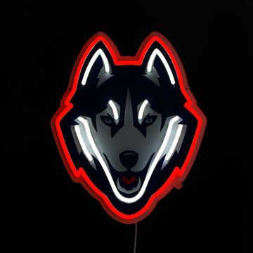 UConn Huskies LED Neon Sign - Saturday Neon