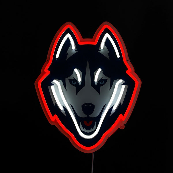 UConn Huskies LED Neon Sign - Plus (24" x 23.7")