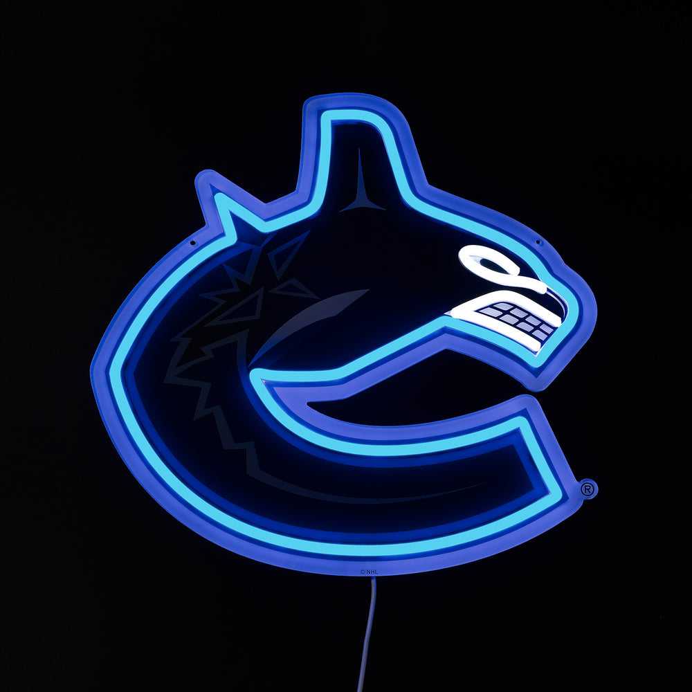 Vancouver Canucks LED Neon Sign - Saturday Neon