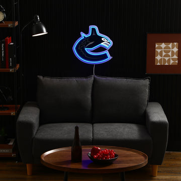 Vancouver Canucks LED Neon Sign - Saturday Neon