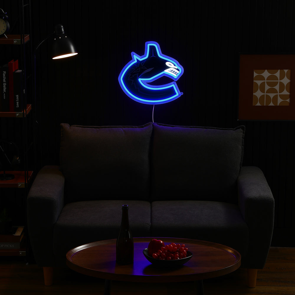Vancouver Canucks LED Neon Sign - Saturday Neon