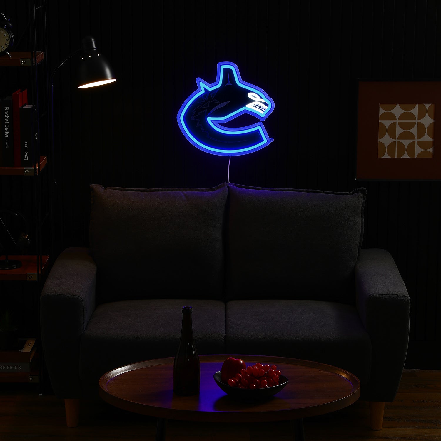 Vancouver Canucks LED Neon Sign - Saturday Neon