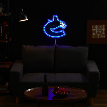 Vancouver Canucks LED Neon Sign - Saturday Neon