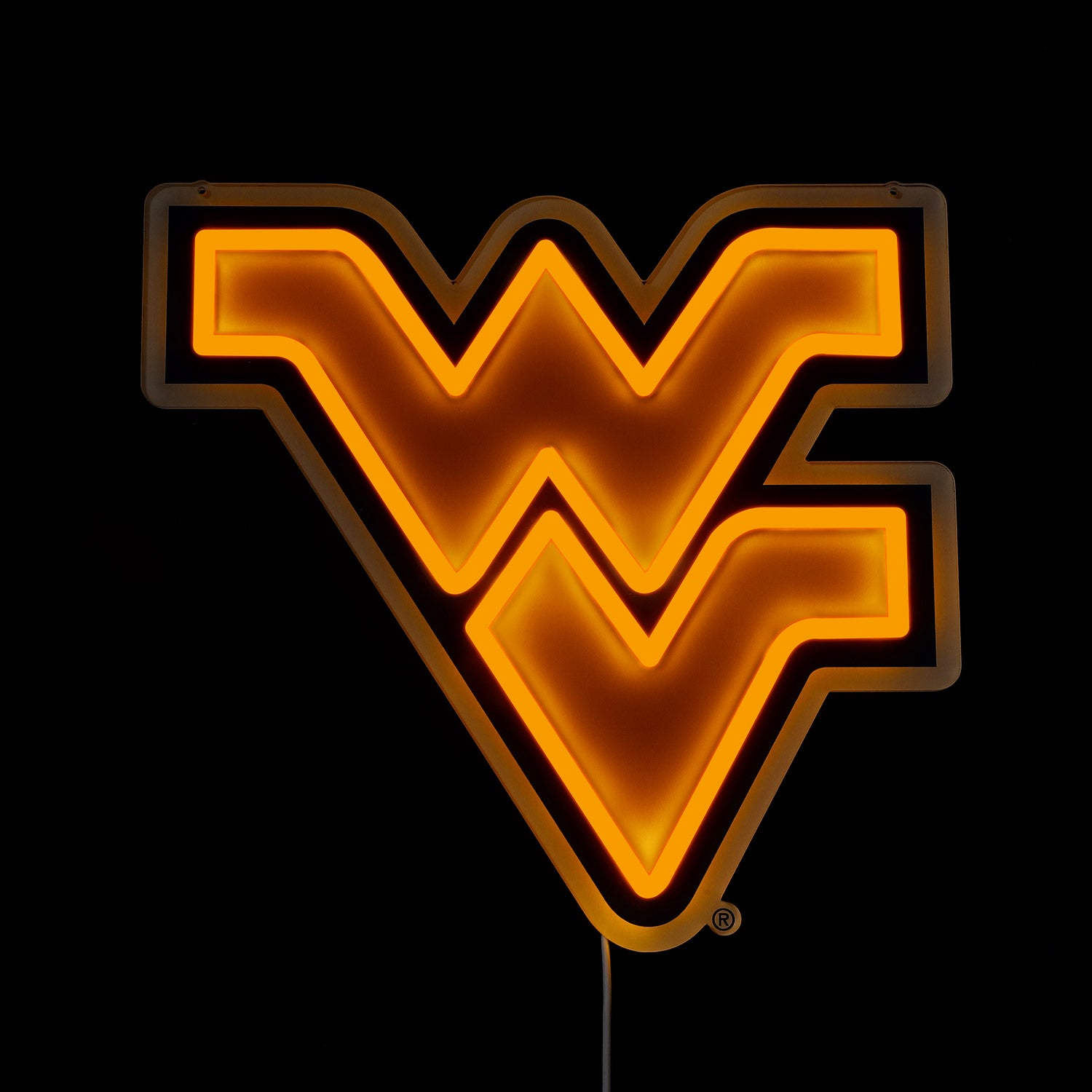 West Virginia Mountaineers LED Neon Sign - Saturday Neon