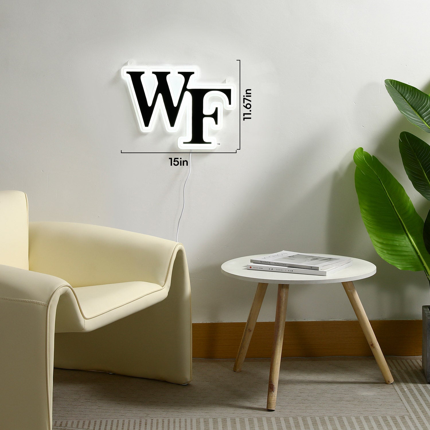 Wake Forest Demon Deacons LED Neon Sign - Saturday Neon