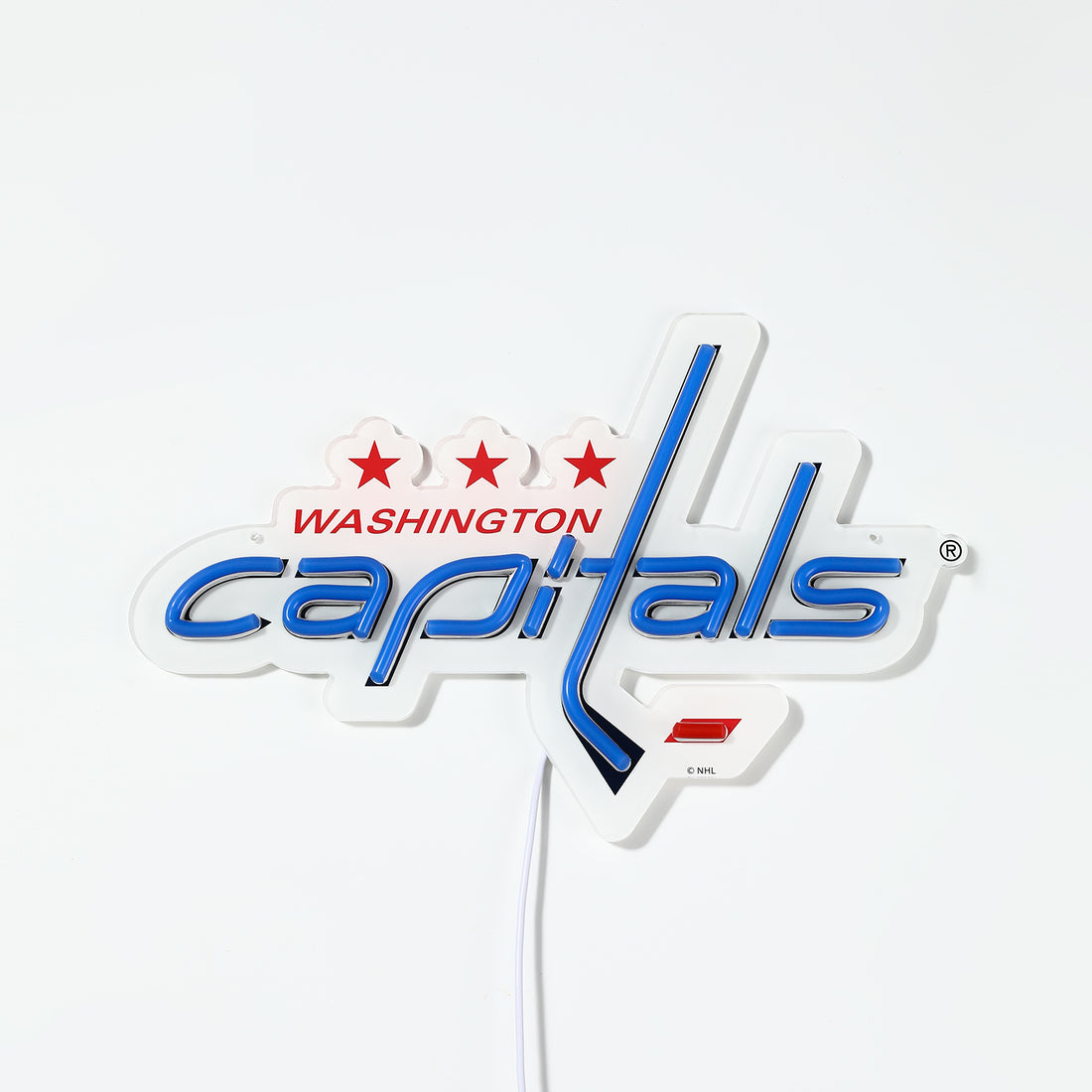 Washington Capitals LED Neon Sign - Saturday Neon