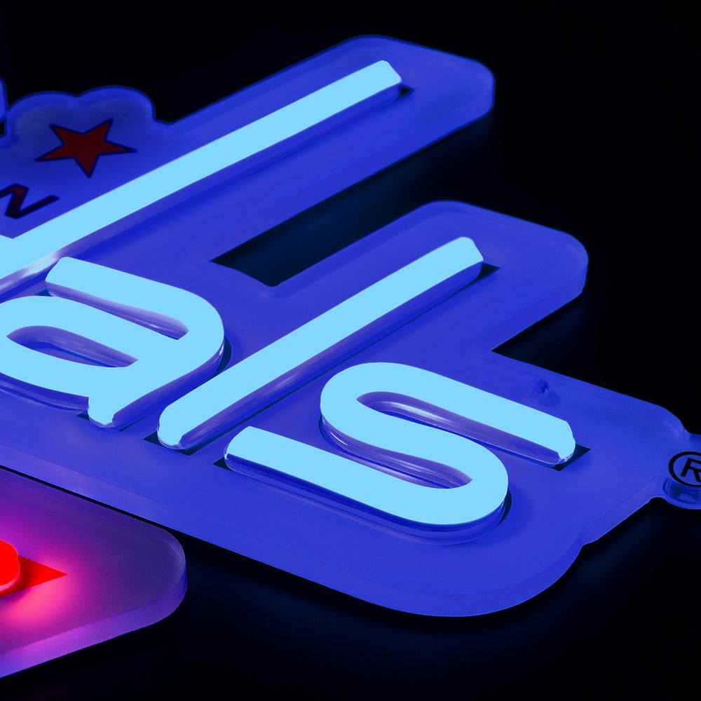Washington Capitals LED Neon Sign - Saturday Neon