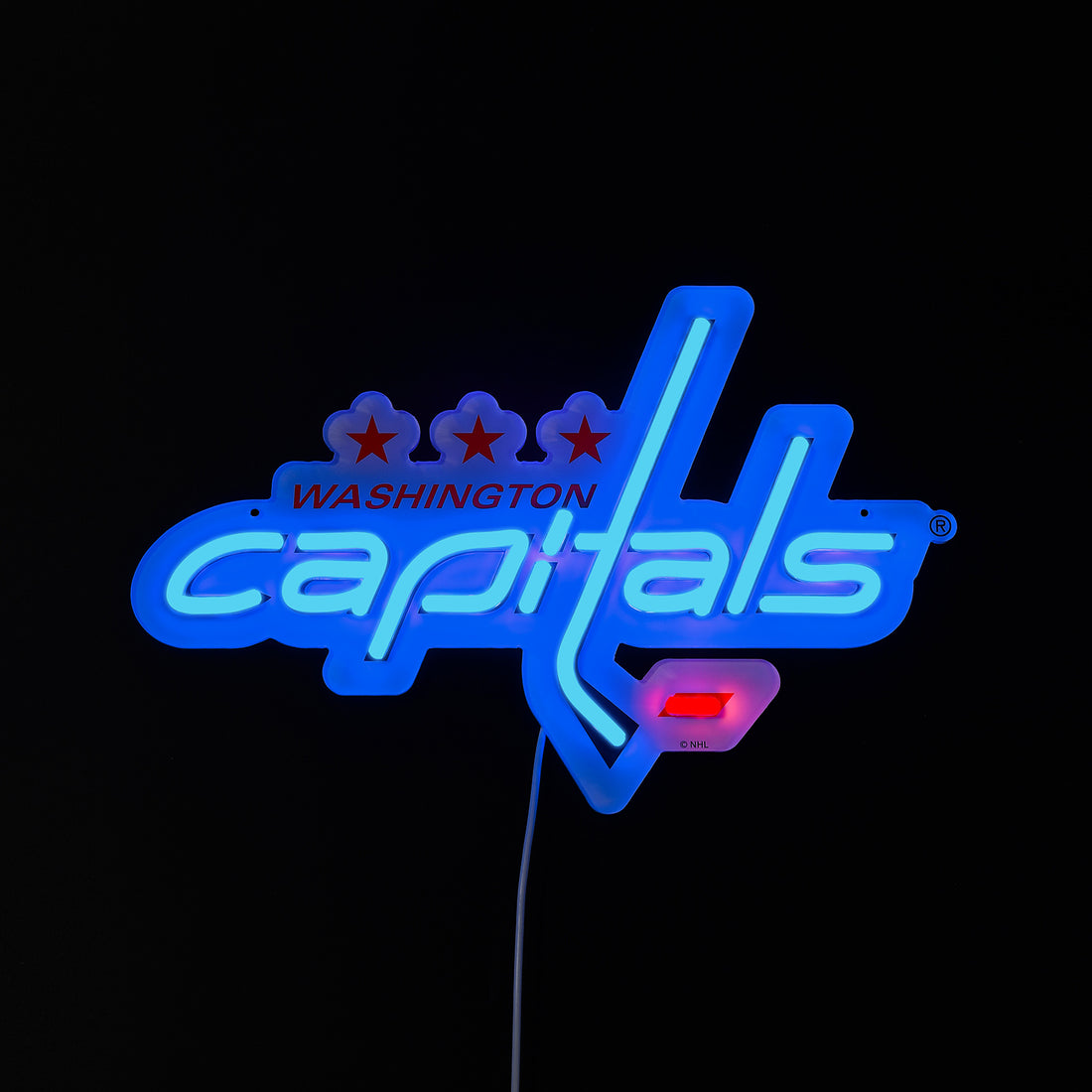 Washington Capitals LED Neon Sign - Saturday Neon