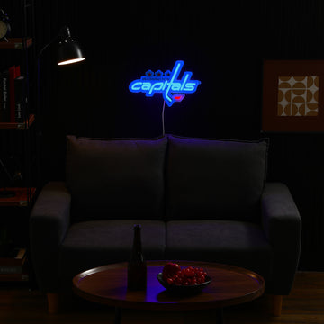 Washington Capitals LED Neon Sign - Saturday Neon
