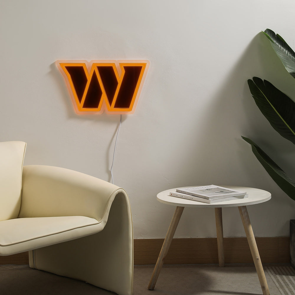 Washington Commanders LED Neon Sign - Saturday Neon