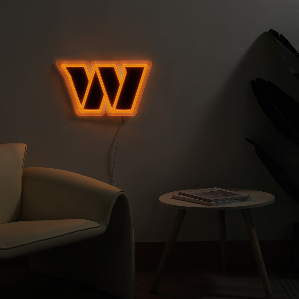 Washington Commanders LED Neon Sign - Saturday Neon