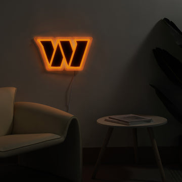 Washington Commanders LED Neon Sign - Saturday Neon