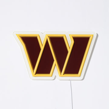 Washington Commanders LED Neon Sign - Saturday Neon