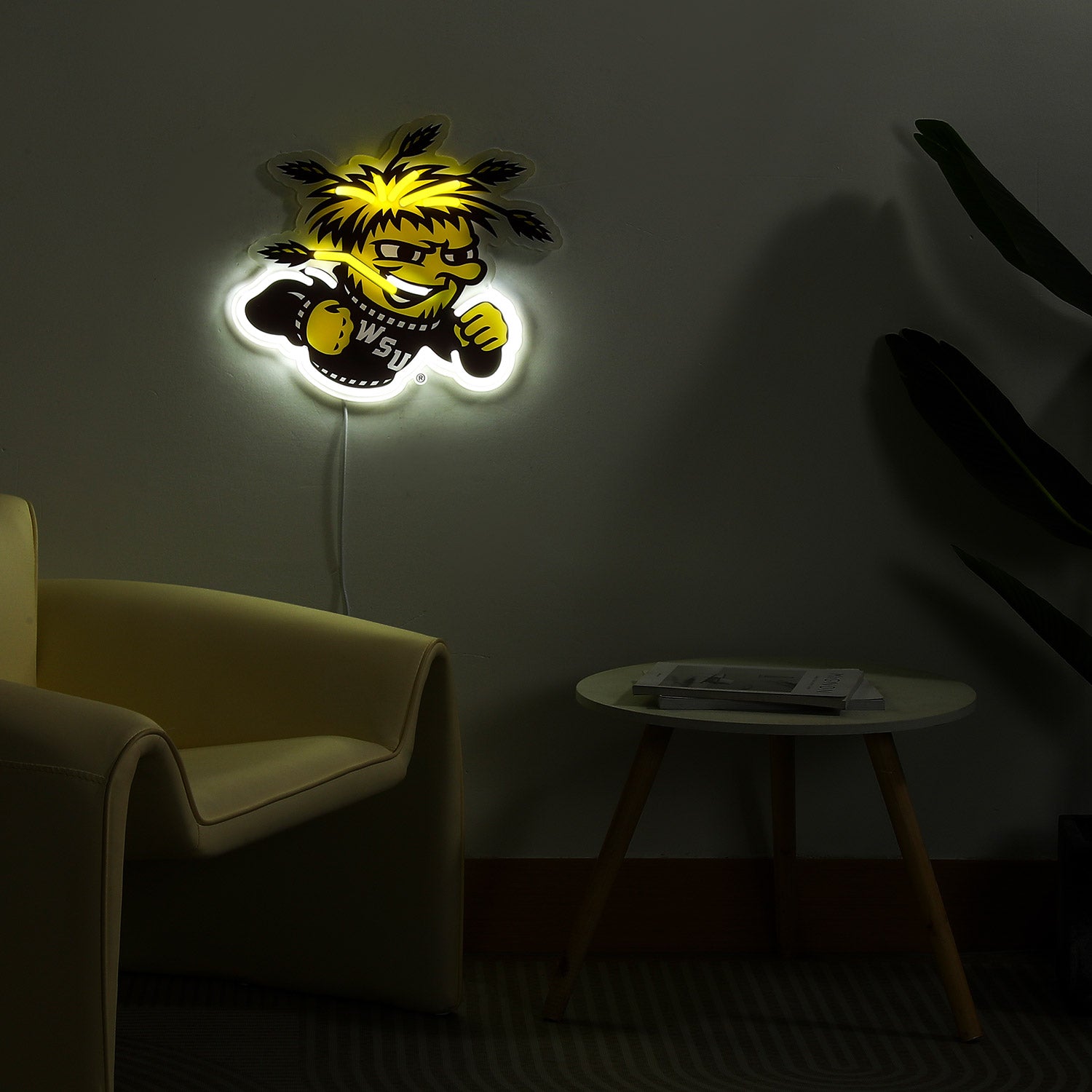 Wichita State Shockers LED Neon Sign - Saturday Neon