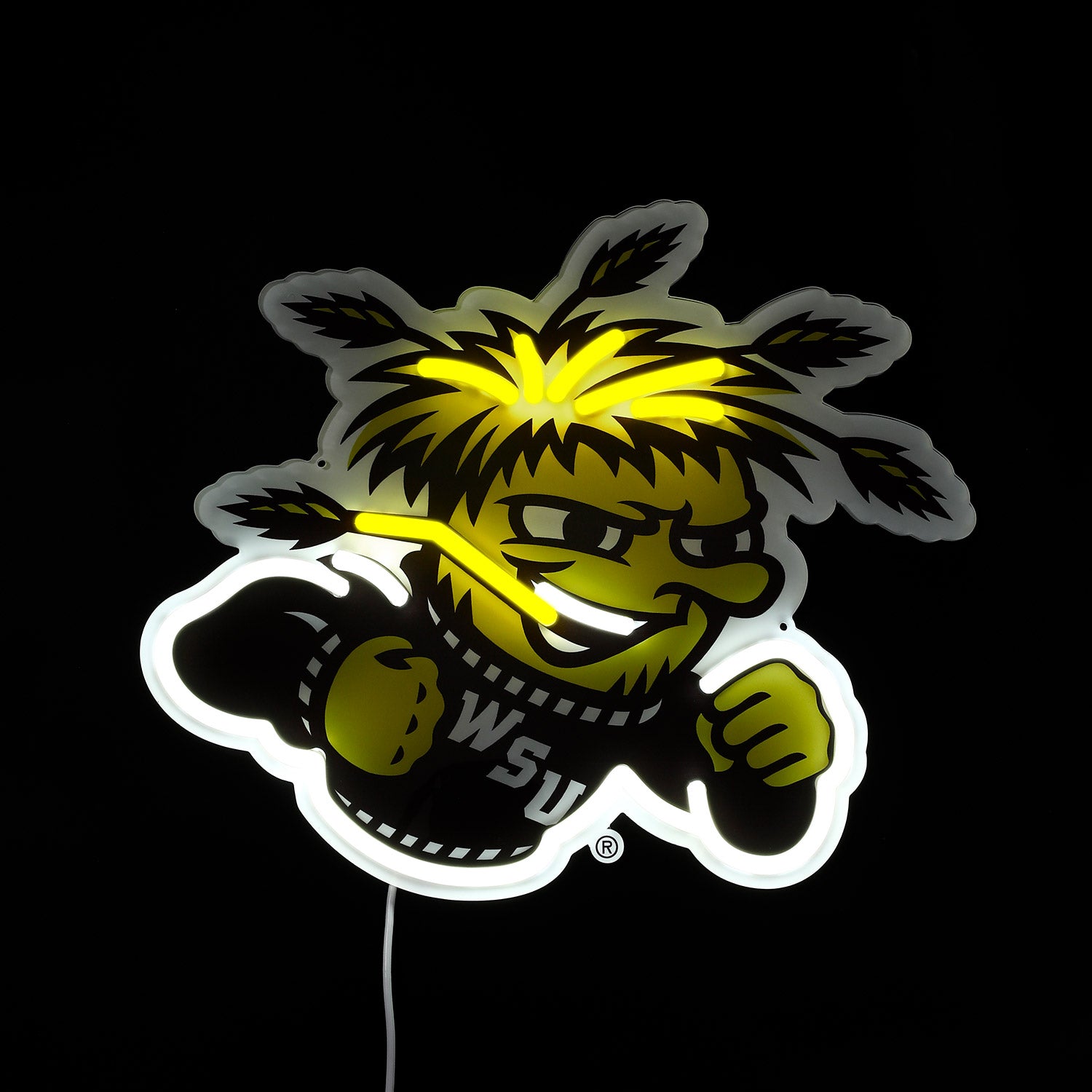 Wichita State Shockers LED Neon Sign - Saturday Neon