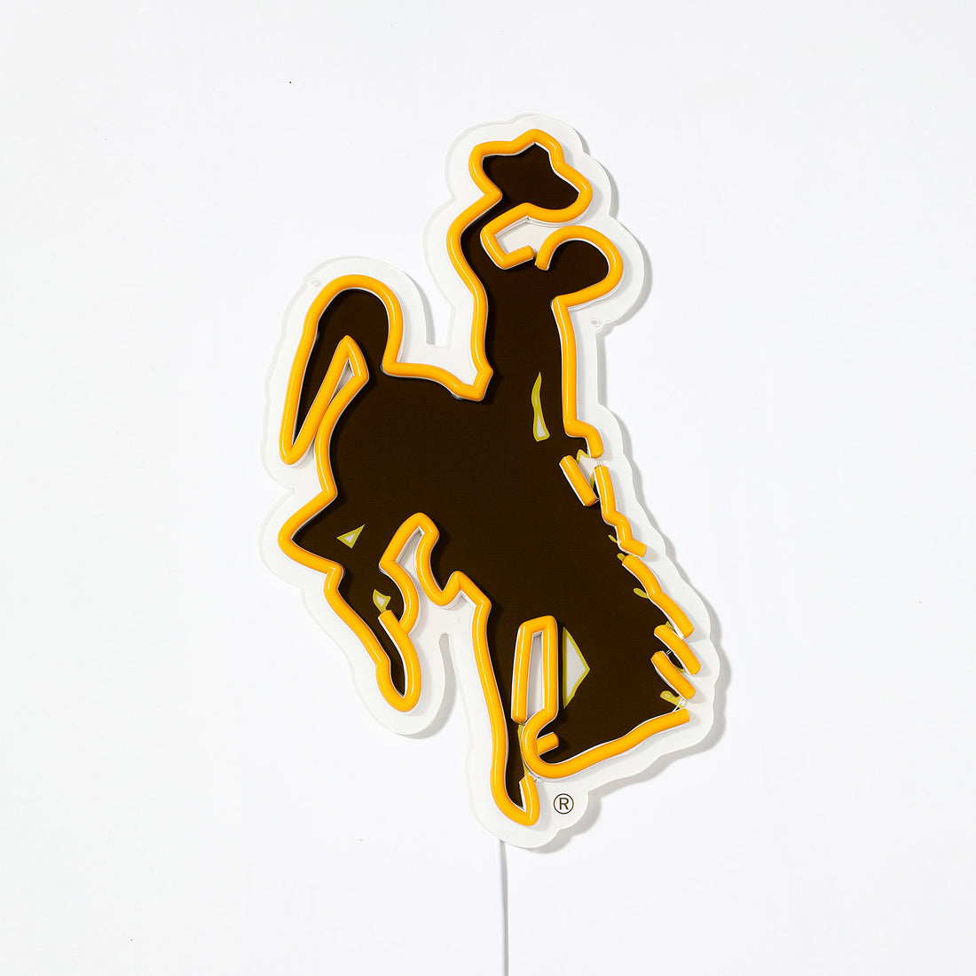 Wyoming Cowboys LED Neon Sign - Saturday Neon