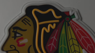 Chicago Blackhawks LED Neon Sign