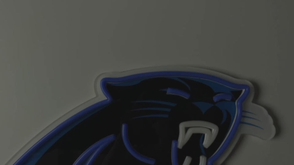 Carolina Panthers LED Neon Sign