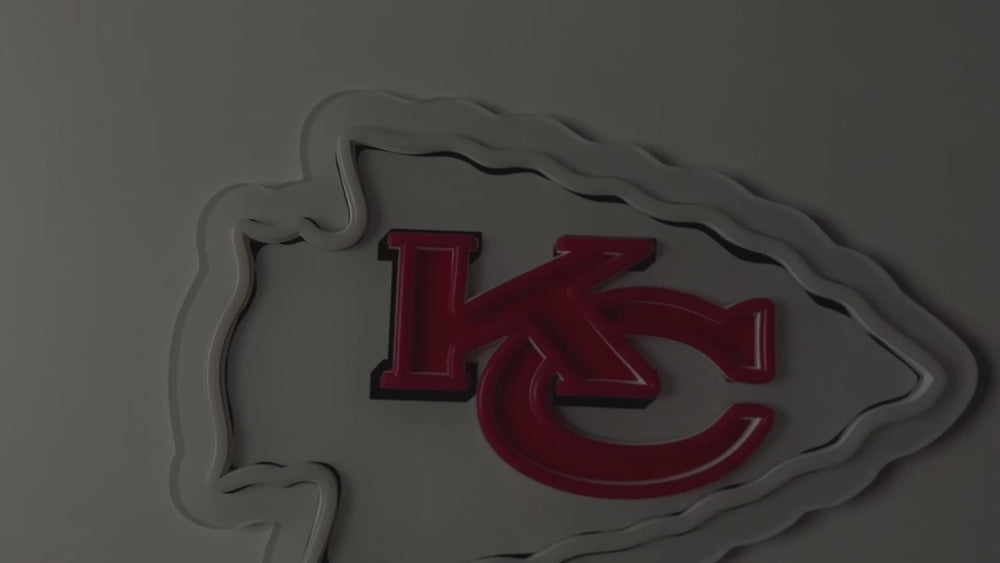 Kansas City Chiefs LED Neon Sign