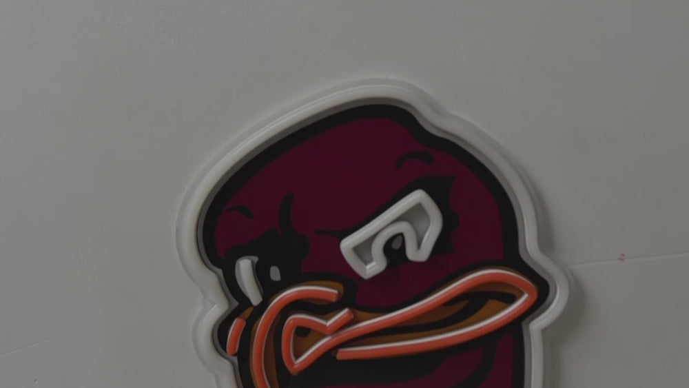 Virginia Tech HokieBird LED Neon Sign